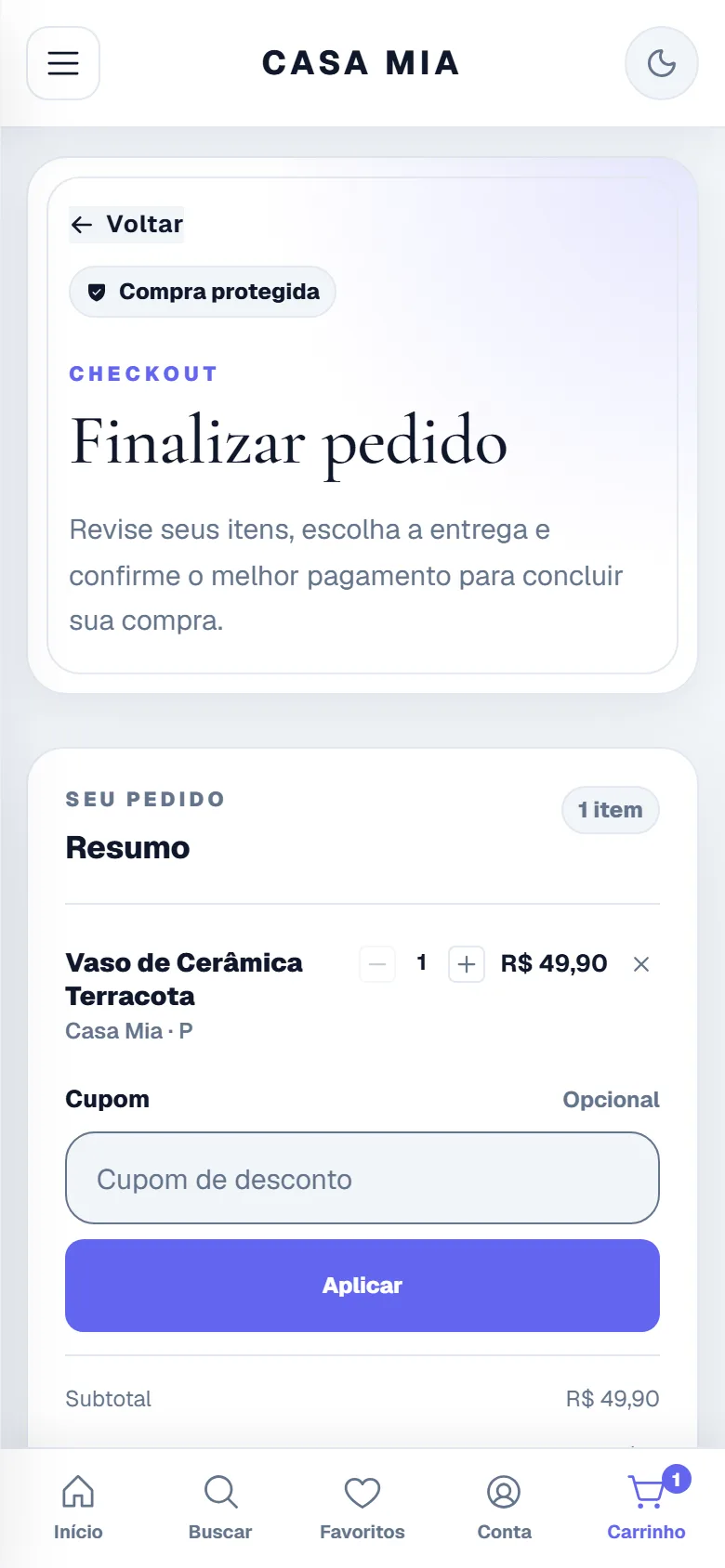 Venda sem precisar estar no chat no storefront Lojist
